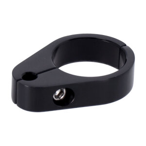 2-piece frame cable clamp. Throttle. Black