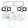 Athena, complete motor gasket kit