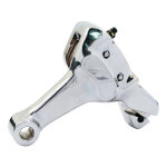 Brake caliper & bracket assembly, rear. Chrome
