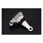 Brake caliper & bracket assembly, rear. Chrome