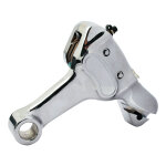 Brake caliper & bracket assembly, rear. Chrome