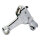 Brake caliper & bracket assembly, rear. Chrome