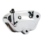 Brake caliper assembly, rear. Chrome