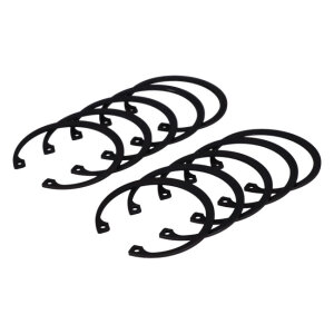 Retaining ring, clutch bearing guide