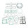 Athena, complete motor gasket kit
