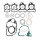 Athena, complete motor gasket kit