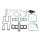 Athena, complete motor gasket kit