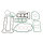 Athena, complete motor gasket kit