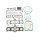 Athena, complete motor gasket kit