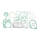 Athena, complete motor gasket kit