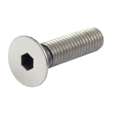 Flathead allen pol. ss 1/4-20 x 1 3/4