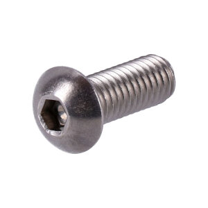 1/4-20 x 3/4 inch buttonhead bolt ss