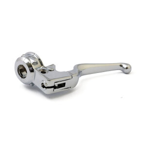 Clutch lever assembly. Chrome