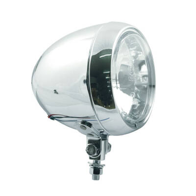 Colorado 4-1/2" HS1 headlamp. bottom mount. Chrome