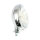 Flatty spotlamp, 4 1/2", chrome