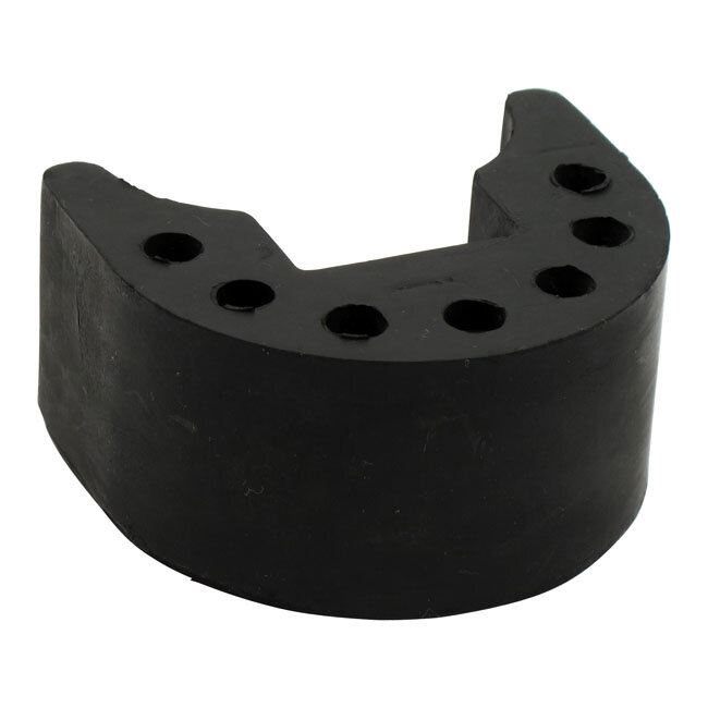 Front lower rubber, FX/FXE gas tank mount