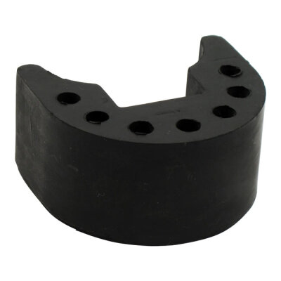 Front lower rubber, FX/FXE gas tank mount
