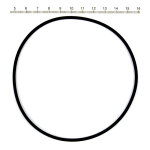 S&S, cylinder base o-ring. FR/RR