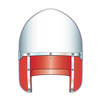 NC Peaked Beaded Heavy Duty™ Windshield - Red