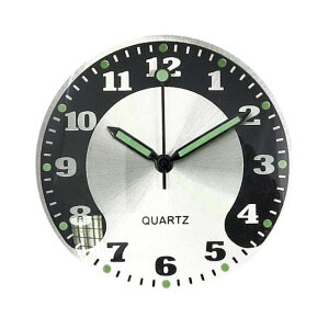 Handlebar mounted clock, black