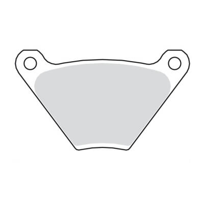 EBC, brake pads. V-Pad semi sintered copper