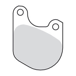 EBC, brake pad set. Organic