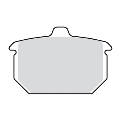 EBC, brake pad set. Organic