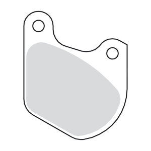 EBC, V-Pad Semi Sintered brake pads