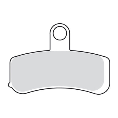 EBC, V-Pad Semi Sintered brake pads