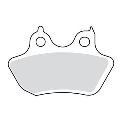 EBC, brake pads. V-Pad semi sintered copper