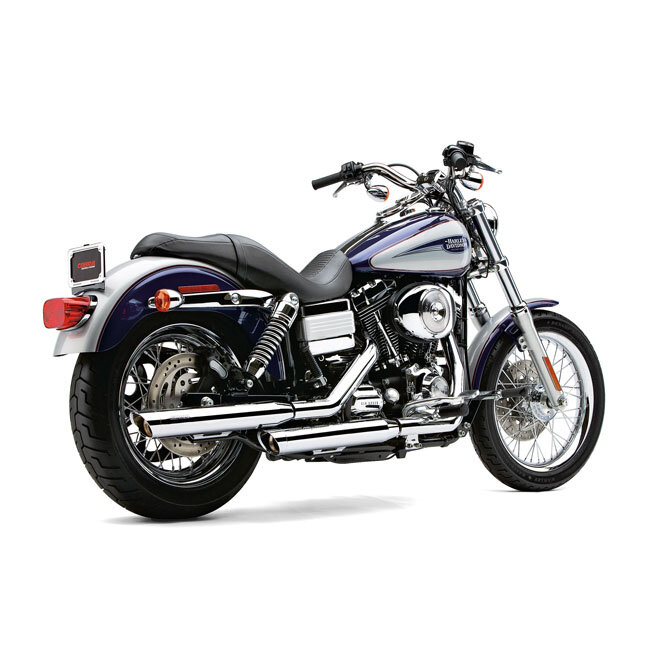 Cobra, 3" slip-on mufflers. Chrome