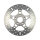 EBC, polished stainless floating brake rotor