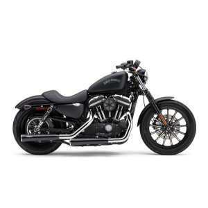 Cobra, 3" RPT Race Pro slip-on mufflers. Black