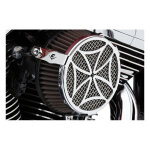 Cobra, naked air cleaner kit. Cross, chrome