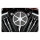 Cobra, Naked air cleaner kit. Spoke. Chrome
