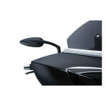 Kuryakyn, Teardrop mirror set. Satin black