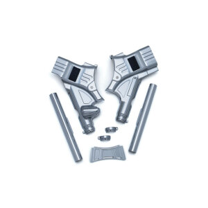 Kuryakyn, Touring Deluxe frame neck cover. Chrome