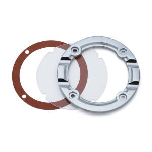 Kuryakyn, Hypercharger clear trapdoor. Chrome