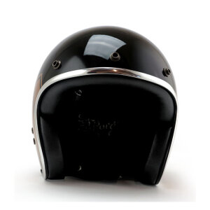13 1/2 Skull bucket helmet gloss black Size L