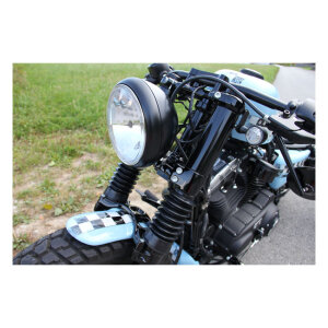 Cult-Werk, 2-piece upper fork cover kit. Gloss black