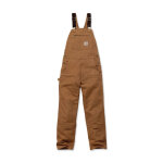 Carhartt Relaxed Fit duck bib overall carhartt®brown...