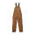 ** Carhartt Relaxed Fit duck bib overall carhartt®brown Size W30/L34