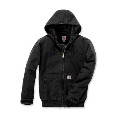 Carhartt Washed insulated jacket black Size 2XL