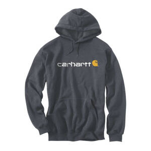 Carhartt Signature logo hoodie carbon heather Size M