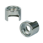 Shock stud cover set. Chrome