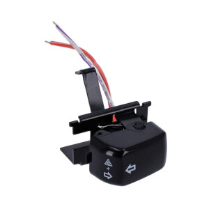 Left turn, handlebar switch. Black