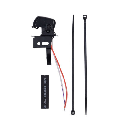 Left turn, handlebar switch. Black