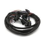 Handlebar switch & wiring kit. Radio. Black