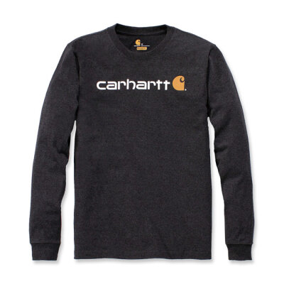Carhartt Logo graphic long sleeve carbon heather Size M