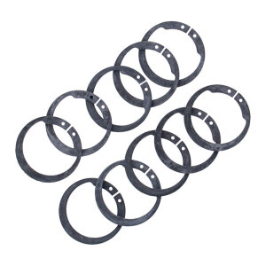 Retaining ring, footrest